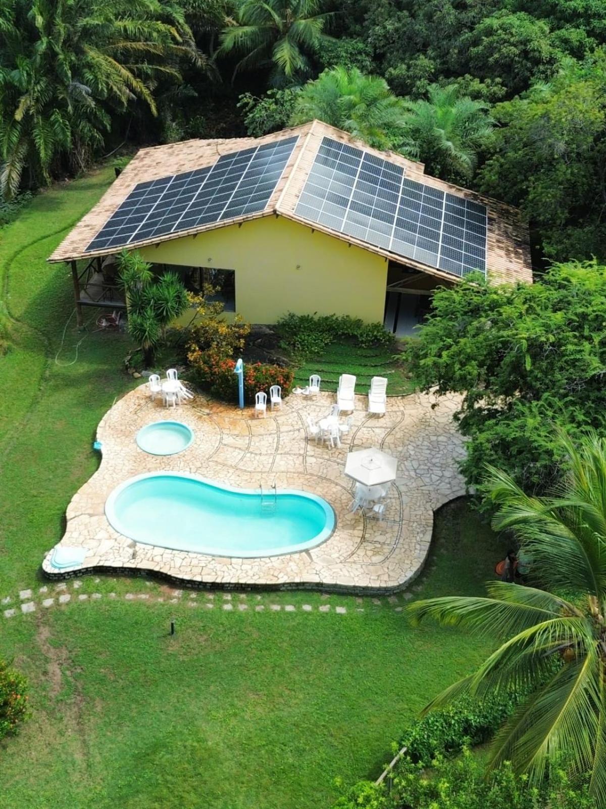 Pousada Lagoa Da Pedra Acomodação com café da manhã Imbassaí Exterior foto